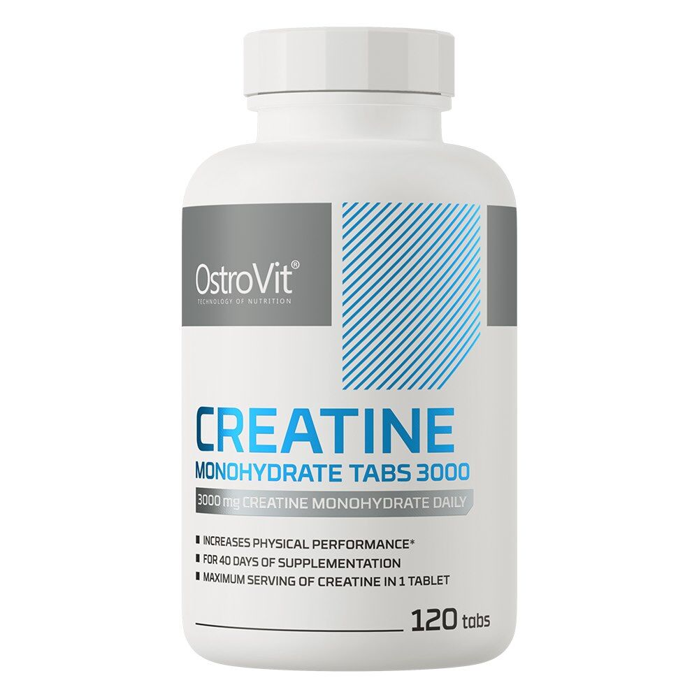 OSTROVIT Kreatin monohydrát 3000 mg (120 tablet) – Viking Supplements