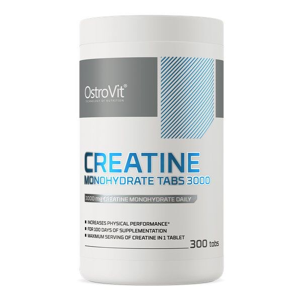 OSTROVIT Kreatin monohydrát 3000 mg (300 tablet) – Viking Supplements