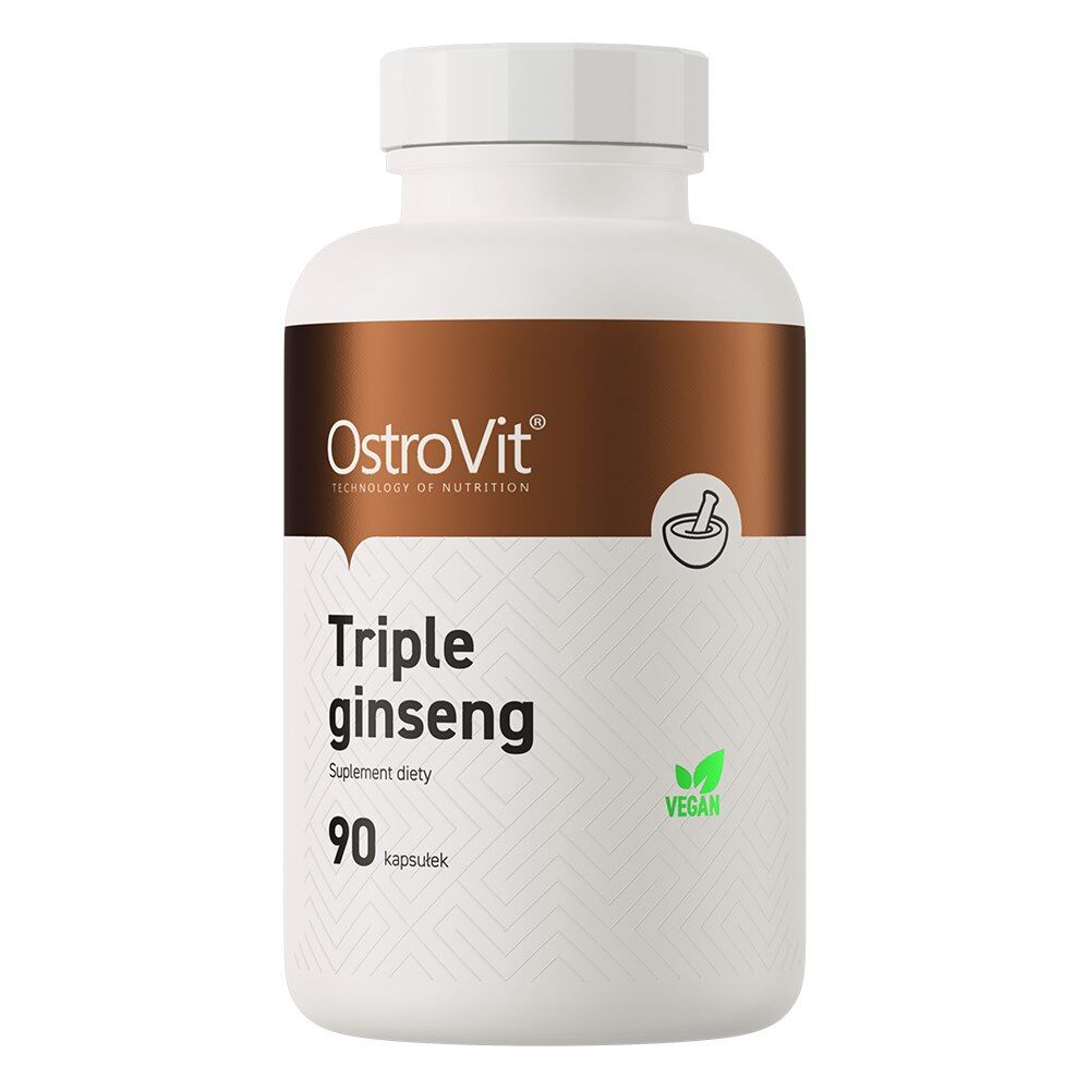 OSTROVIT Triple Ginseng VEGE (90 vegetariánských kapslí) – Viking Supplements