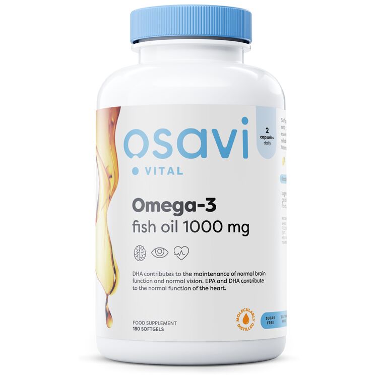 Omega-3 Fish Oil Molecularly Distilled