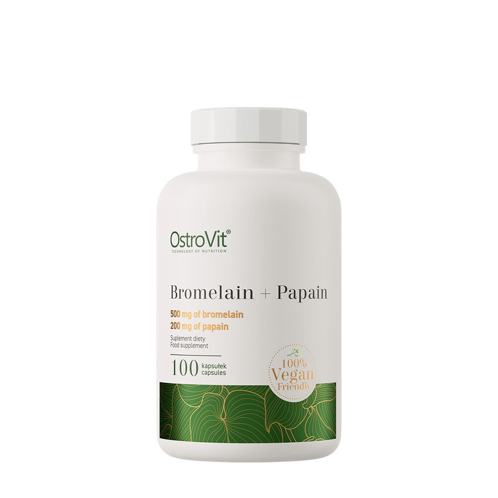 Ostrovit Bromelain + Papain 100% Vege (100 kapslí) – Viking Supplements