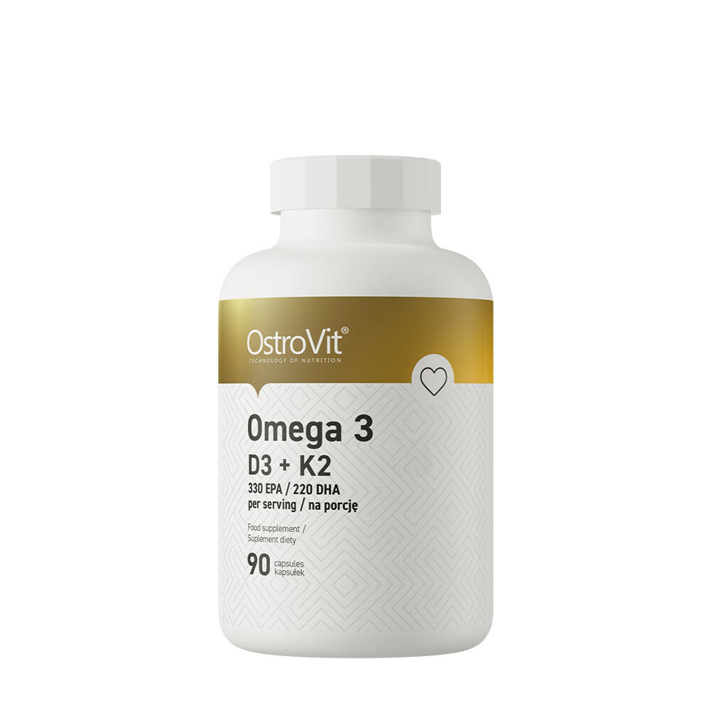 Ostrovit Omega 3 D3 + K2 (90 kapslí) – Viking Supplements