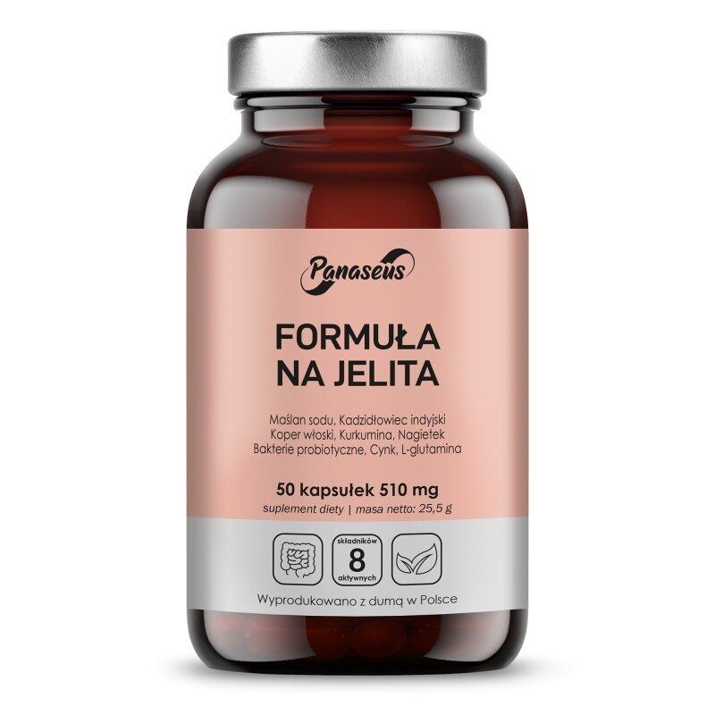 PANASEUS Přípravek pro střeva (50 kapslí) – Viking Supplements
