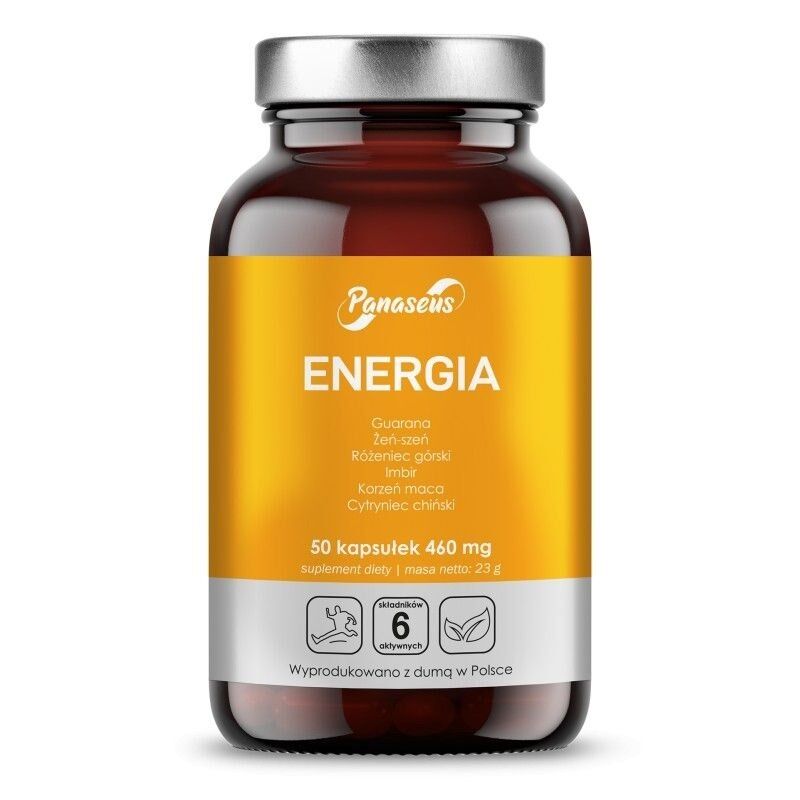 PANASEUS Energy (50 kapslí) – Viking Supplements