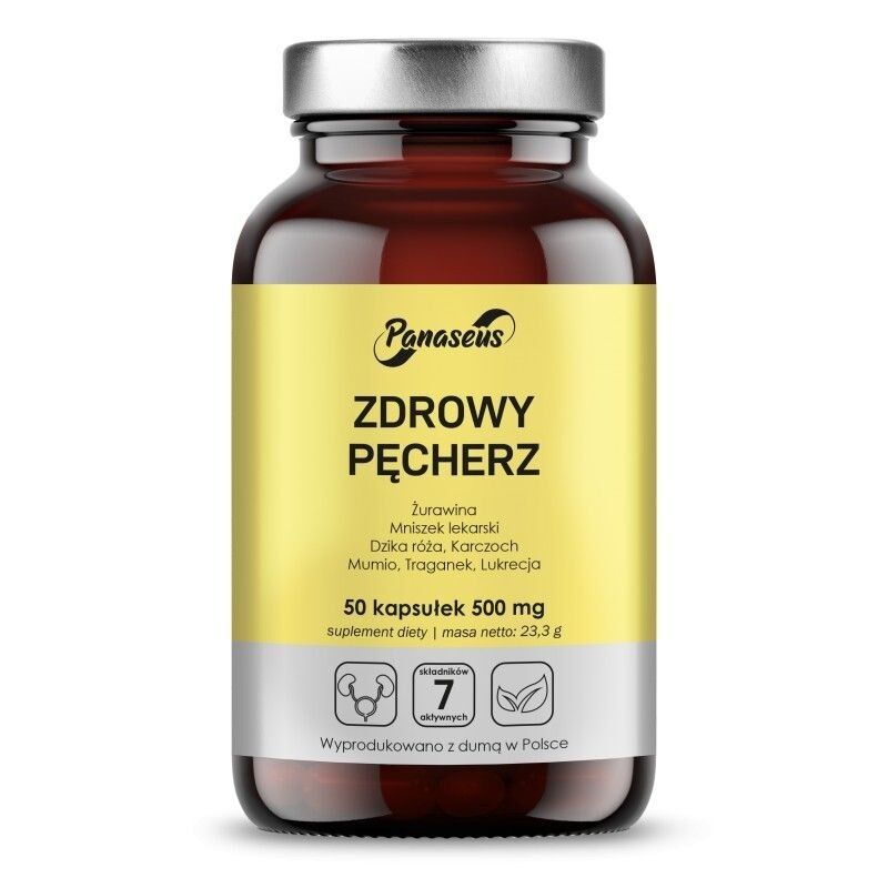 PANASEUS Zdravý močový měchýř (50 kapslí) – Viking Supplements