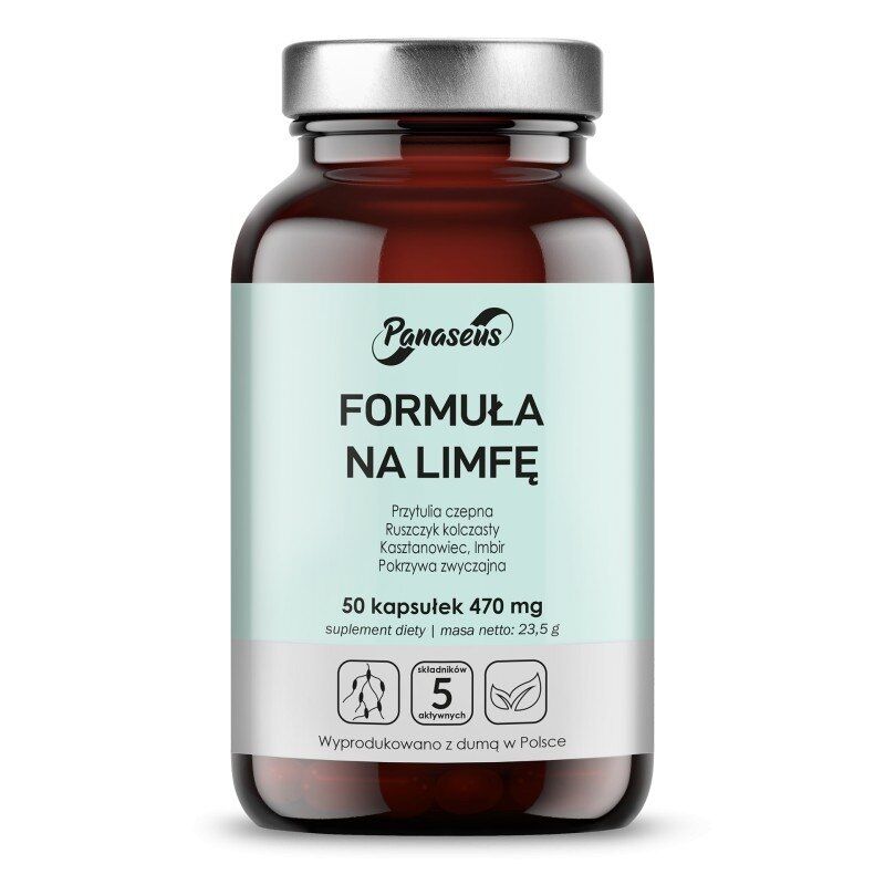 PANASEUS Lymphatic Formula (50 kapslí) – Viking Supplements