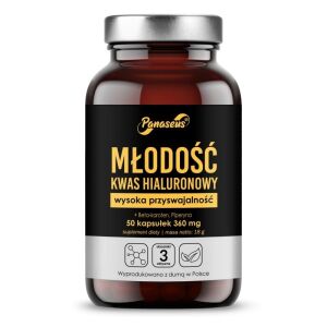 PANASEUS Youth Hyaluronic Acid (50 caps) - Viking Supplements