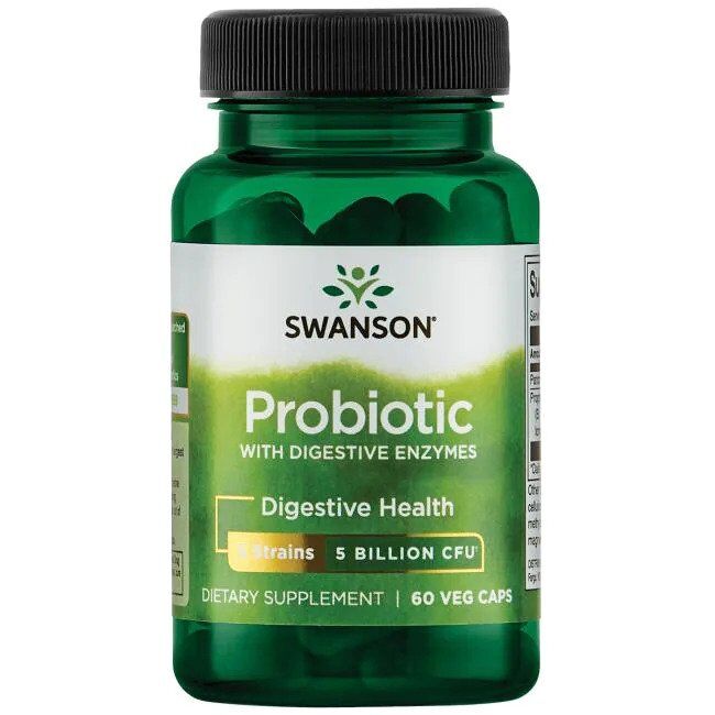 Probiotikum s trávicími enzymy – 60 kapslí – Viking Supplements