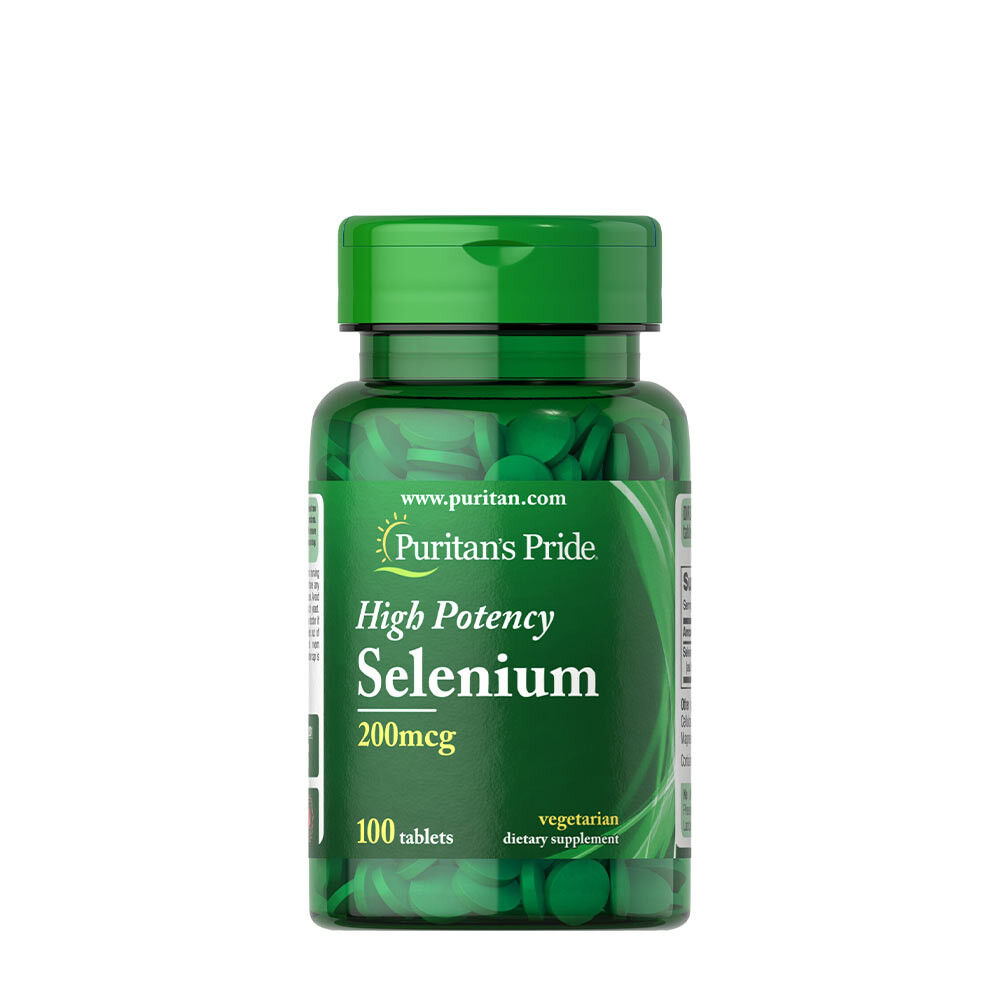 Puritan's Pride Selen 200 mcg (100 tablet) – Viking Supplements