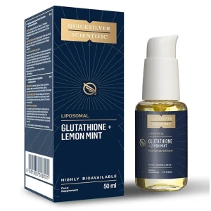 QUICKSILVER Lipozomální glutathion + citronová máta EU (50 ml) - Viking Supplements