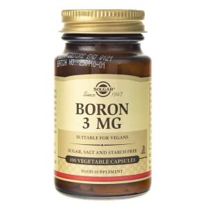 SOLGAR Boron 3 mg (100 caps) - Nuvalia