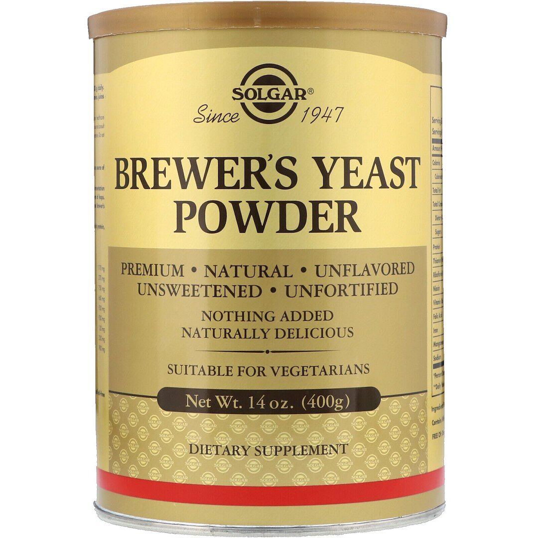 SOLGAR Brewer's Yeast Powder (400 g / 14 oz.) - Viking Supplements