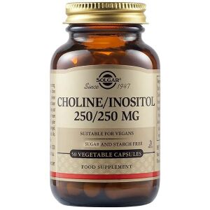 SOLGAR Choline/Inositol 250 mg (50 caps) - Viking Supplements