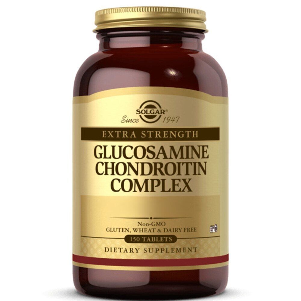 SOLGAR Extra Strength Glucosamine Chondroitin Complex (150 tabs) - Viking Supplements