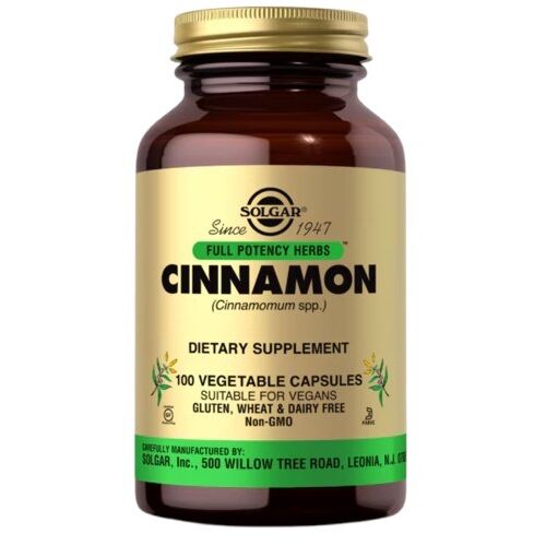SOLGAR FP Cinnamon (100 caps) - Viking Supplements