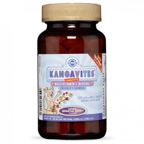 SOLGAR Kangavites – Vitamíny a minerály lonzegnes (120 tablet) – Viking Supplements
