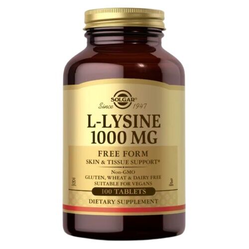 SOLGAR L-lysin 1000 mg (100 tablet) – Viking Supplements