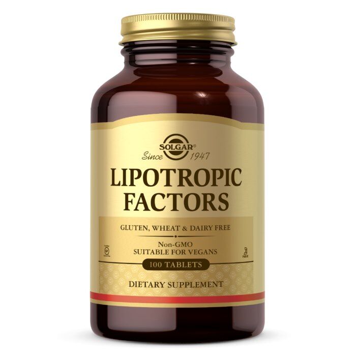 SOLGAR Lipotropní faktory (100 tablet) – Viking Supplements