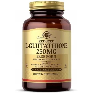 SOLGAR L-glutathion s redukovanou formou 250 mg (60 kapslí) – Viking Supplements