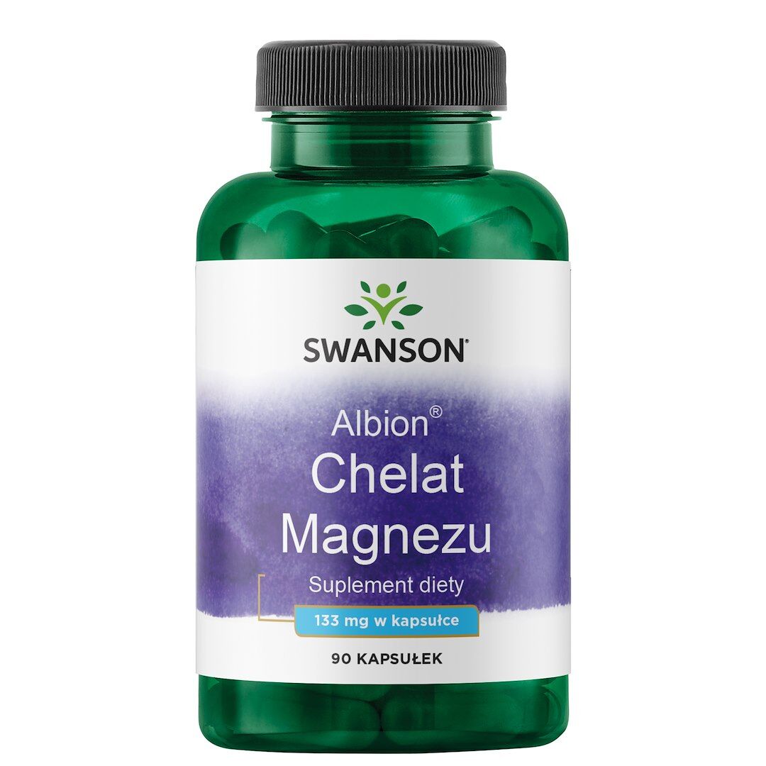 SWANSON Albion Chelat magnézia 133 mg, 90 kapslí – Viking Supplements