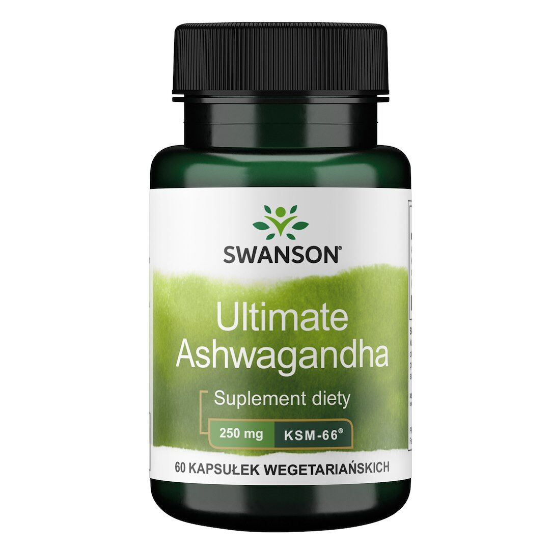 SWANSON Ashwagandha KSM-66 250 mg, 60 kapslí – Viking Supplements