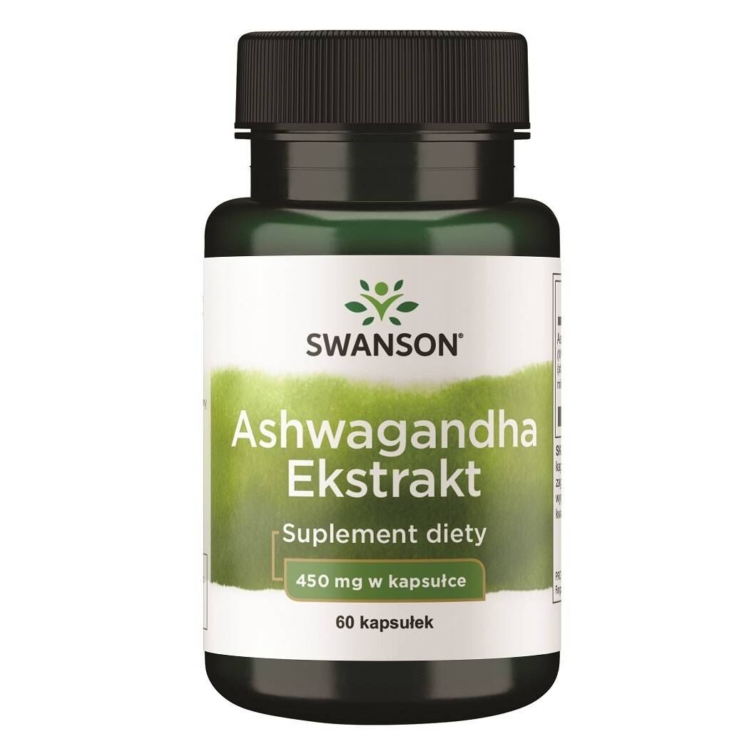 SWANSON Extrakt z ashwagandhy 60 kapslí – Viking Supplements