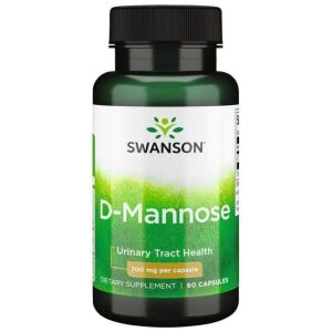 SWANSON D-mannoza 700mg 60kaps - Viking Supplements