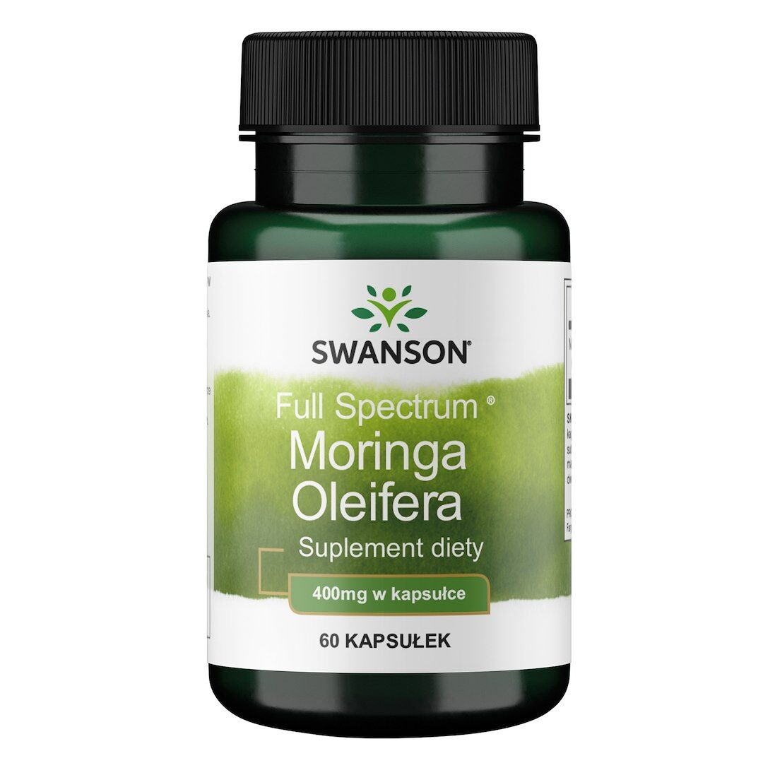 SWANSON FS Moringa oleifera 400 mg, 60 kapslí – Viking Supplements