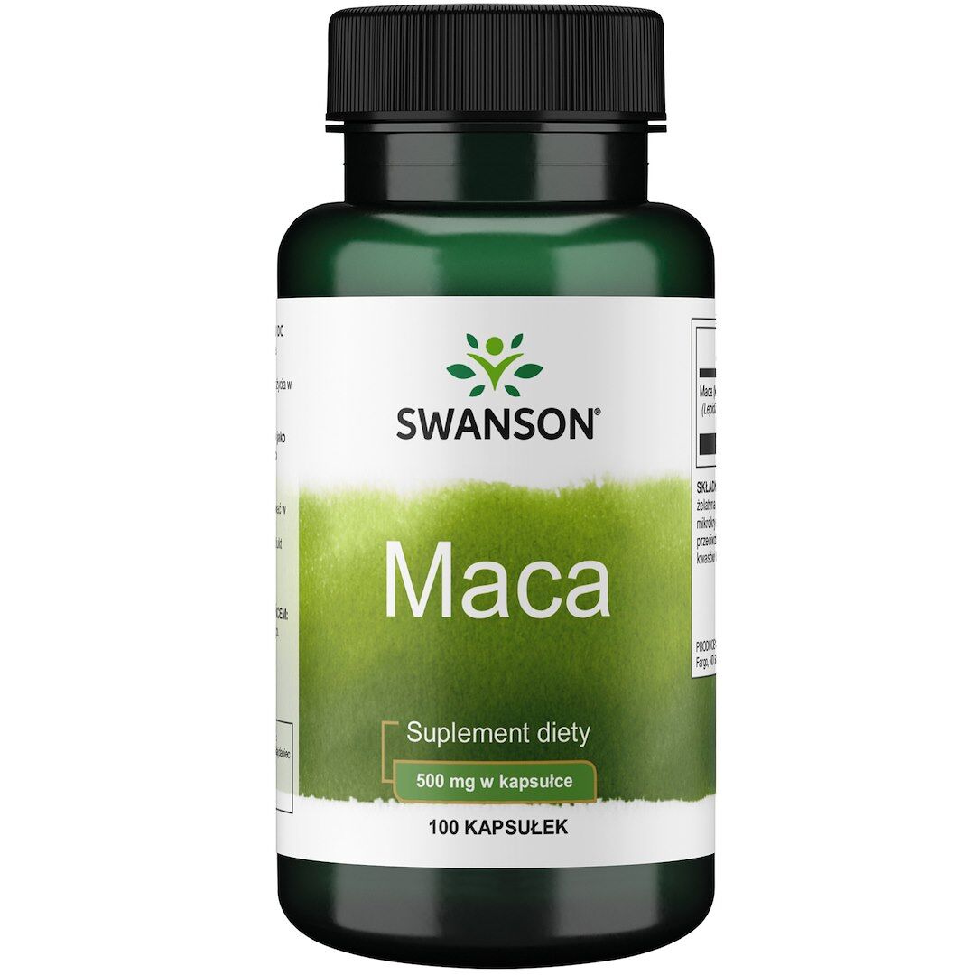 SWANSON Maca 500 mg, 100 kapslí – Viking Supplements