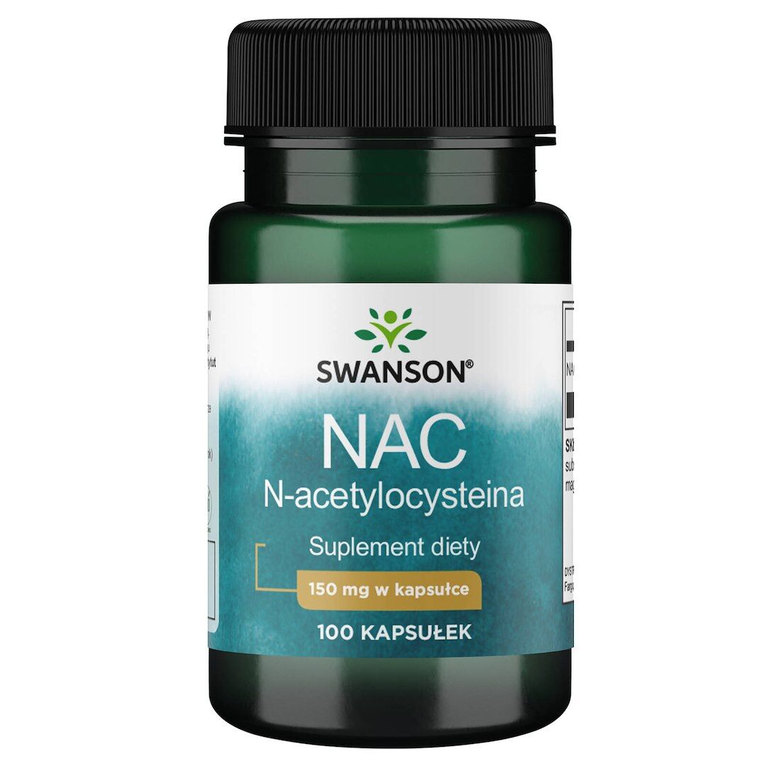 SWANSON NAC (N-acetylocysteina) 150mg 100caps - Viking Supplements