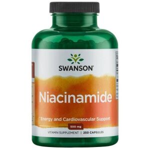 SWANSON Niacinamide 500mg 250 kaps - Viking Supplements