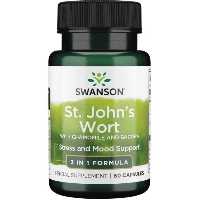 SWANSON St. John's Triple Complex 60 kapslí – Viking Supplements