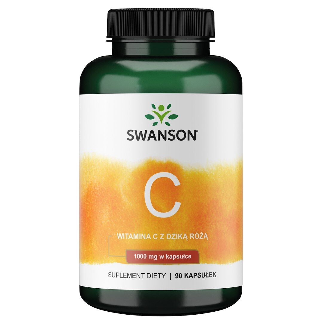 SWANSON Vitamin C 1000 + šípek 90 kapslí – Viking Supplements