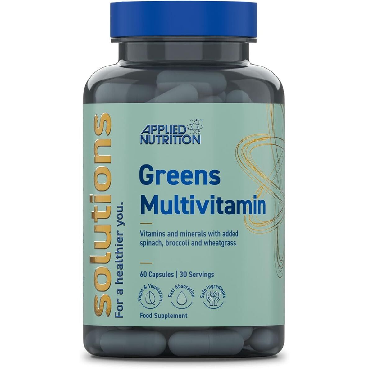 Solutions Greens Multivitamin – 60 kapslí – Viking Supplements