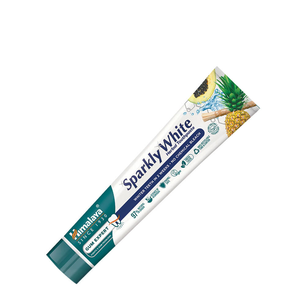 Bílá bylinná zubní pasta Sparkly – 75 ml – Viking Supplements