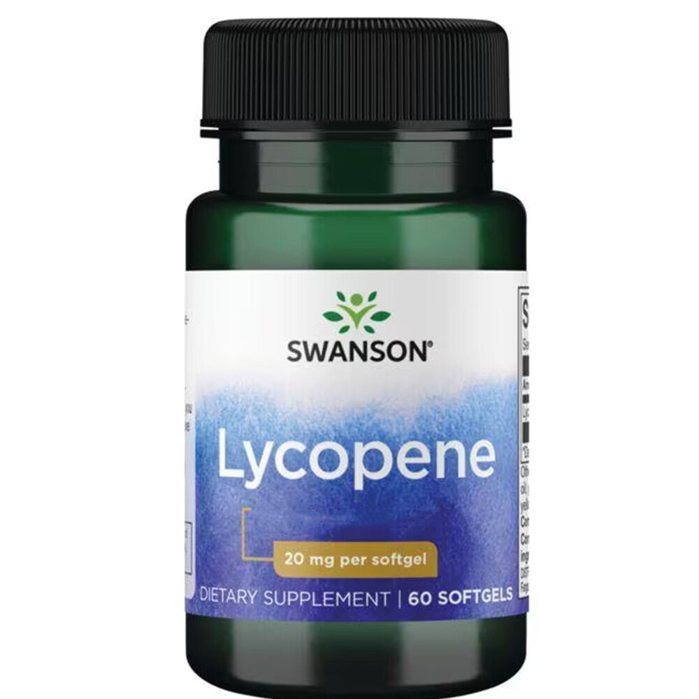 Swanson Lykopen 20 mg, 60 měkkých tobolek – Viking Supplements