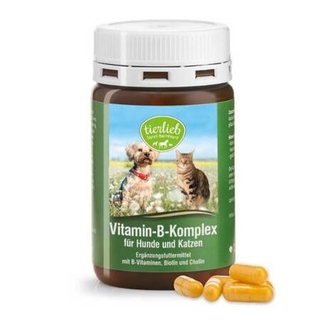 TIERLIEB Komplex vitamínů B pro psy a kočky (120 kapslí) – Viking Supplements