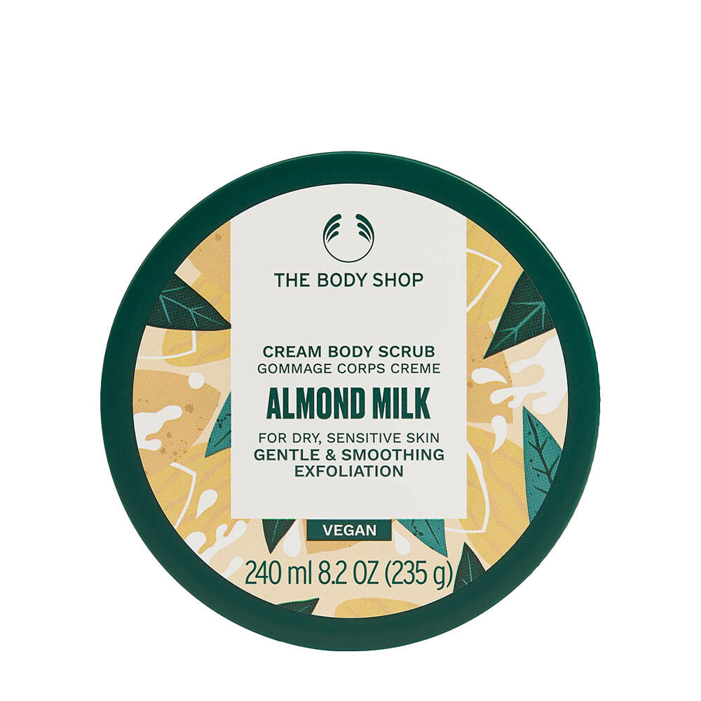 Tělový peeling s mandlovým mlékem od The Body Shop (240 ml) – Viking Supplements