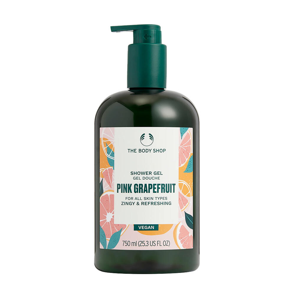 Sprchový gel The Body Shop s vůní růžového grapefruitu (750 ml) – Viking Supplements