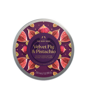 The Body Shop Velvet Fig and Pistachio Whipped Body Butter (200 ml) - Nuvalia