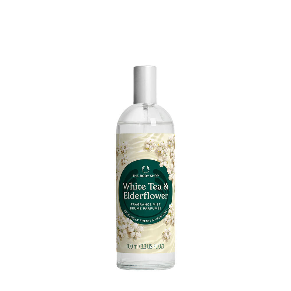 The Body Shop White Tea and Elderflower Fragrance Mist (100 ml) - Viking Supplements
