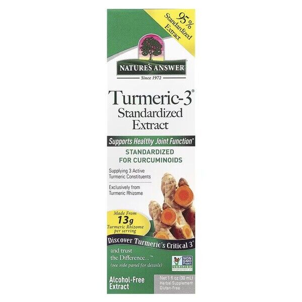 Standardizovaný extrakt z kurkumy-3 – 30 ml – Viking Supplements
