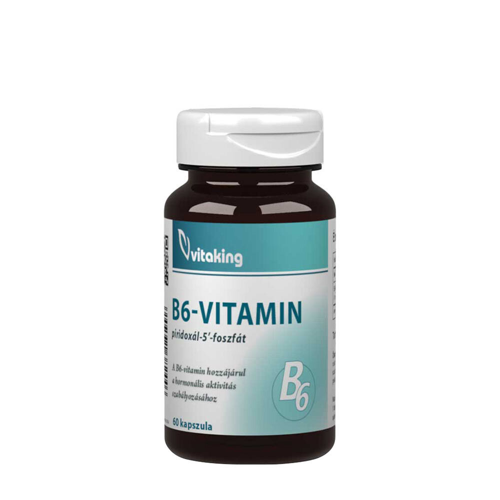 Vitaking Vitamin B6 (P5P) (60 Capsules) - Viking Supplements