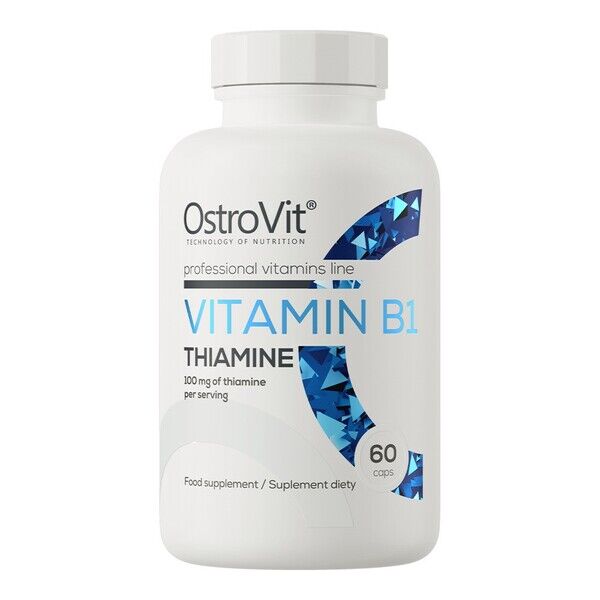 Vitamin B1 (thiamin) – 60 kapslí – Viking Supplements