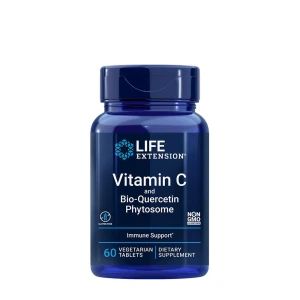 Vitamin C a kvercetin ve formě fytosomu – 60 vegetariánských tablet – Viking Supplements