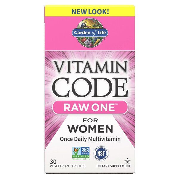 Vitamin Code RAW ONE for Women - 30 vcaps - Viking Supplements