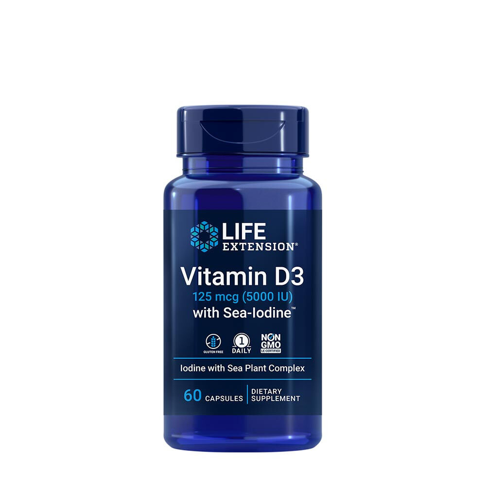 Vitamin D3 s mořským jódem