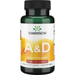 Vitamins A & D - 250 softgels - Viking Supplements