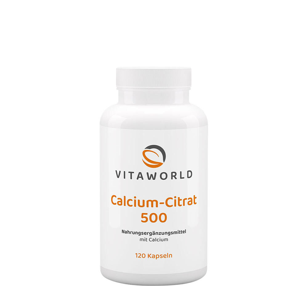 Vitaworld Citrát vápníku 500 (120 tobolek) - Viking Supplements