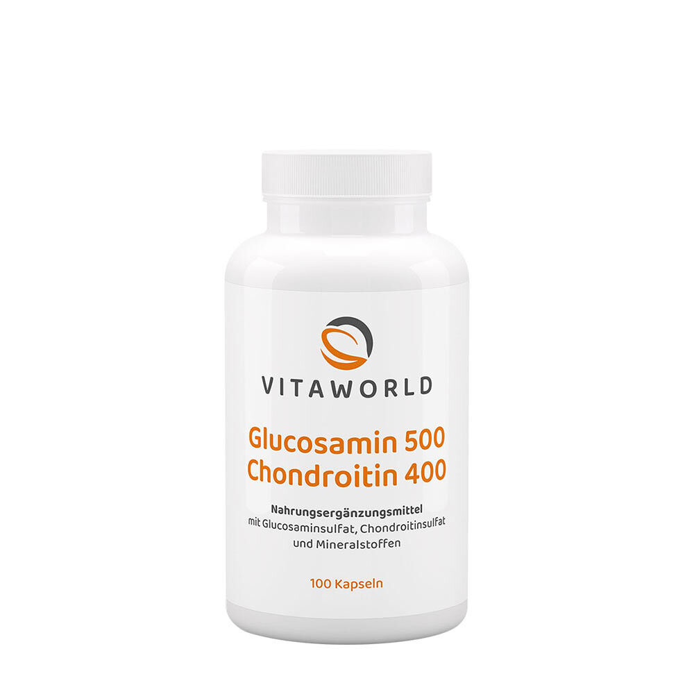 Vitaworld Glukosamin 500 + Chondroitin 400 (100 tobolek) – Viking Supplements